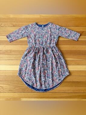 Tea Collection Colorful Floral Cotton Spring Summer Dress 10